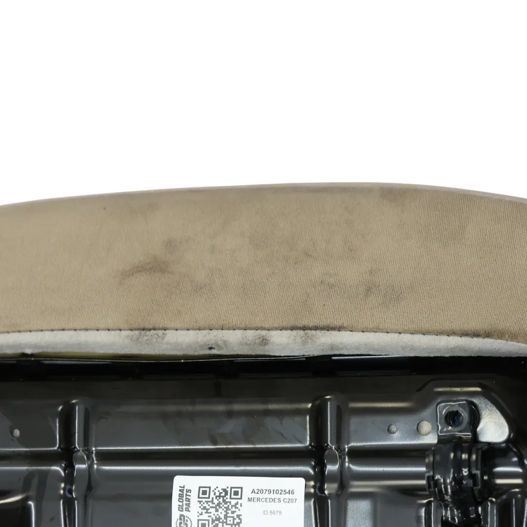 Mercedes W207 Front Seat Cover Heated Left N/S Leather Beige A2079102546