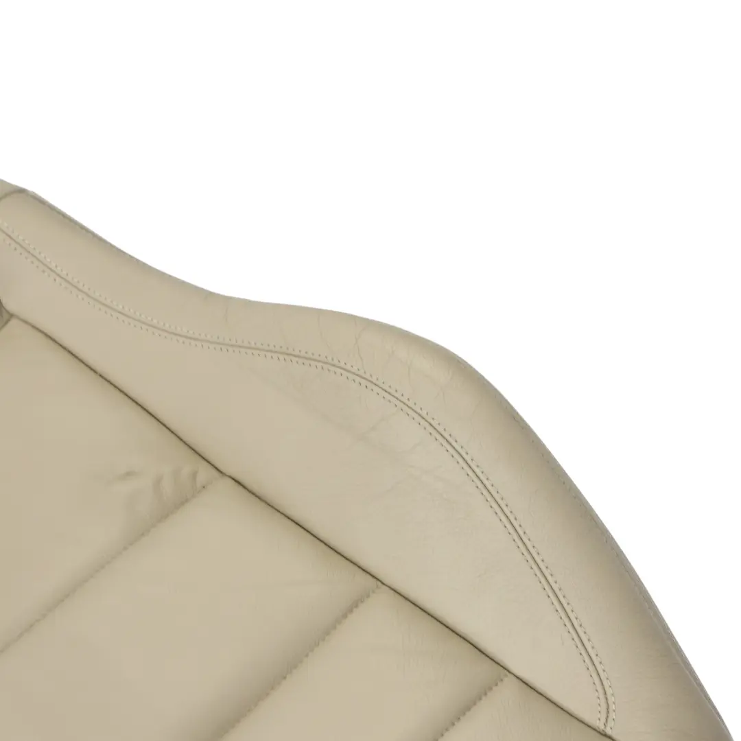 Mercedes W207 Front Seat Cover Heated Left N/S Leather Beige A2079102546