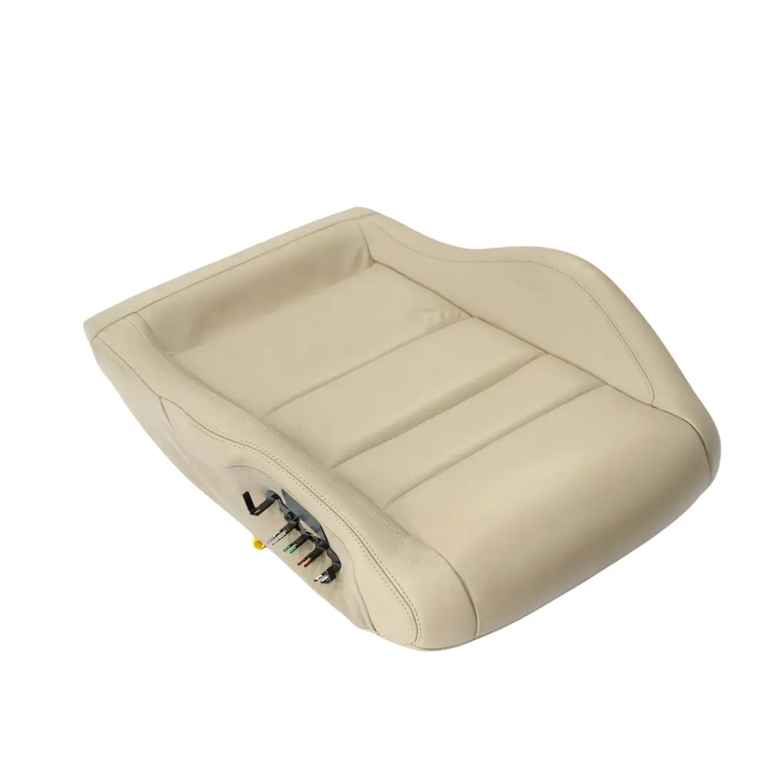 Mercedes W207 Front Seat Cover Heated Left N/S Leather Beige A2079102546