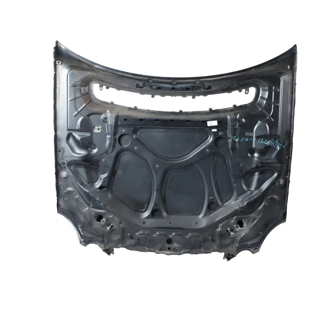 Mercedes W211 Hood Bonnet Trim Panel Covering Obsidian Black Metallic - 197