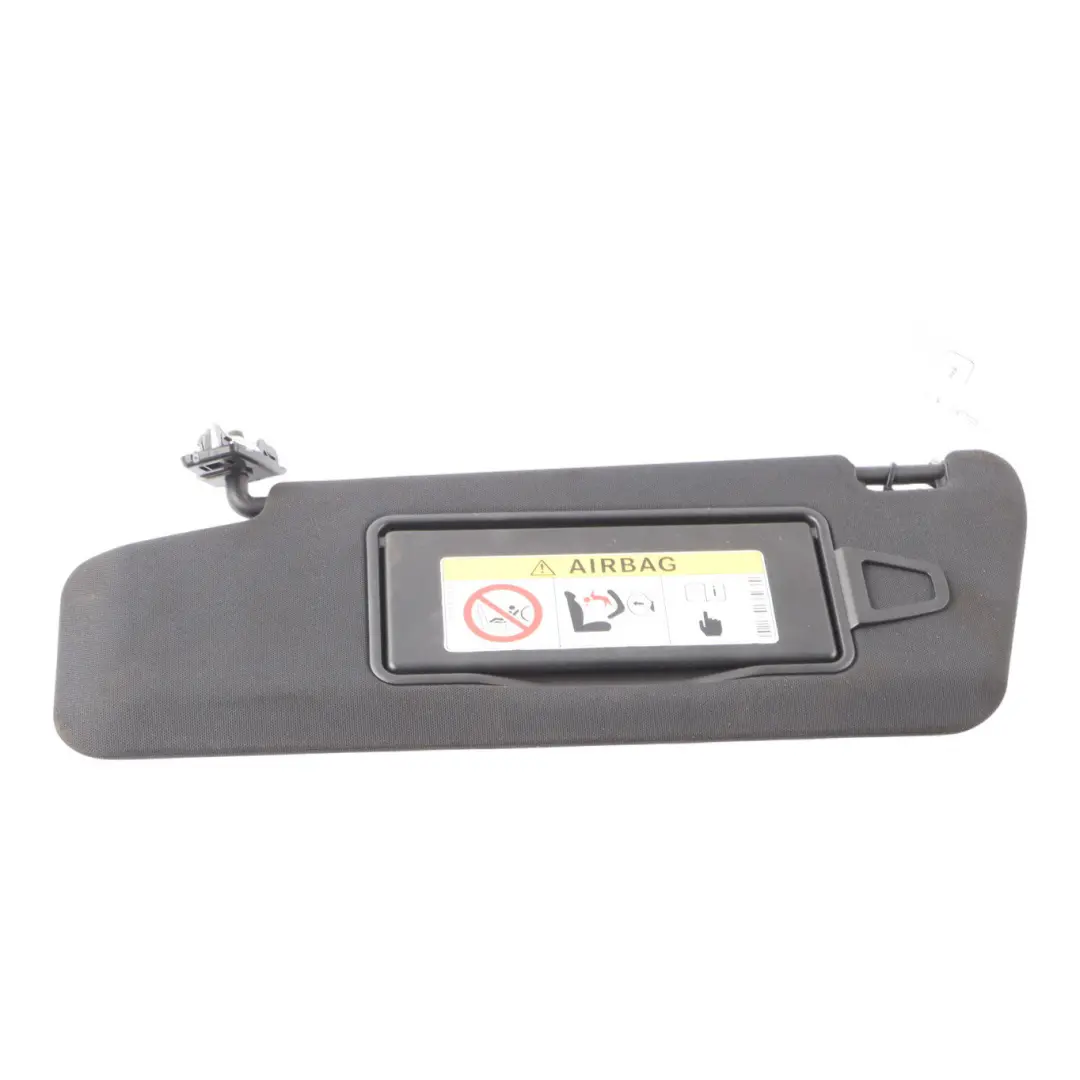 Mercedes W212 Sunvisor Front Cover Trim Panel Black Left N/S A2128104510