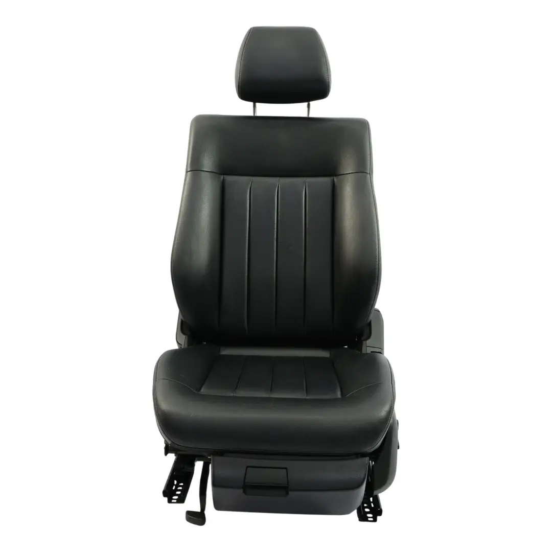Front Seat Mercedes W212 Heated Black Leather Nappa Left N/S Electric
