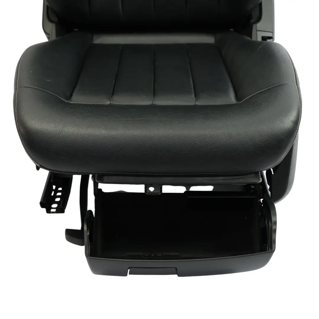 Front Seat Mercedes W212 Heated Black Leather Nappa Left N/S Electric