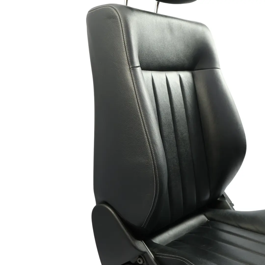 Front Seat Mercedes W212 Heated Black Leather Nappa Left N/S Electric