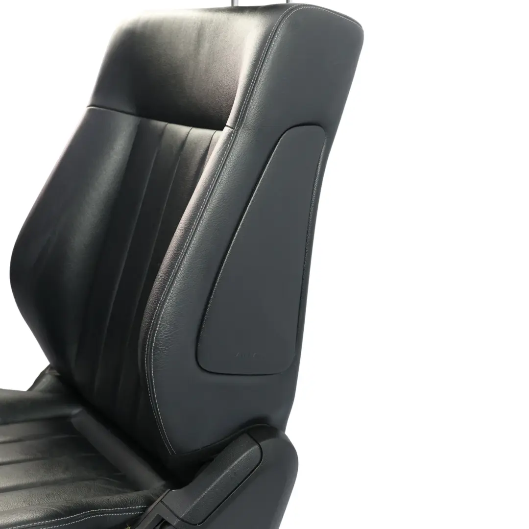 Front Seat Mercedes W212 Heated Black Leather Nappa Left N/S Electric
