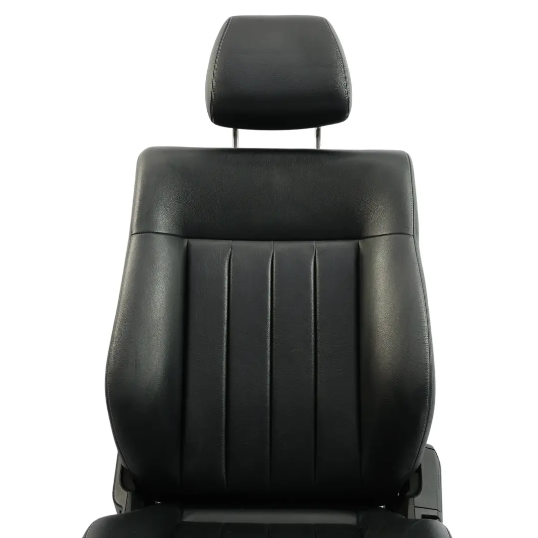 Front Seat Mercedes W212 Heated Black Leather Nappa Left N/S Electric