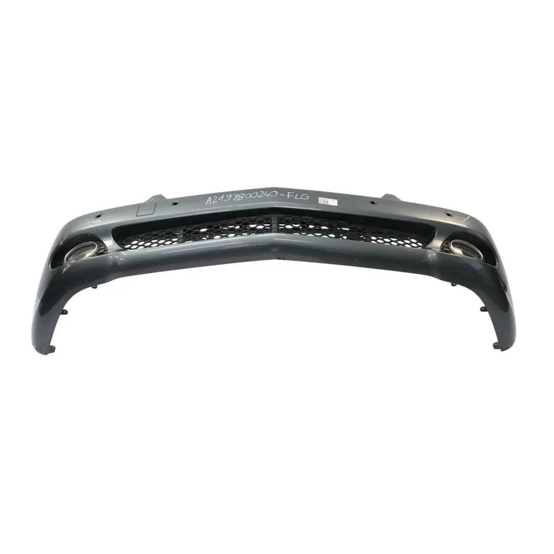 Mercedes CLS W219 Front Bumper Trim Panel Flint Grey Metallic - 368