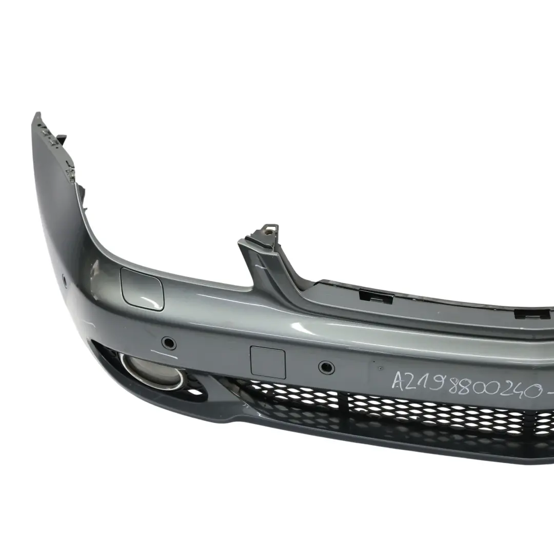 Mercedes CLS W219 Front Bumper Trim Panel Flint Grey Metallic - 368