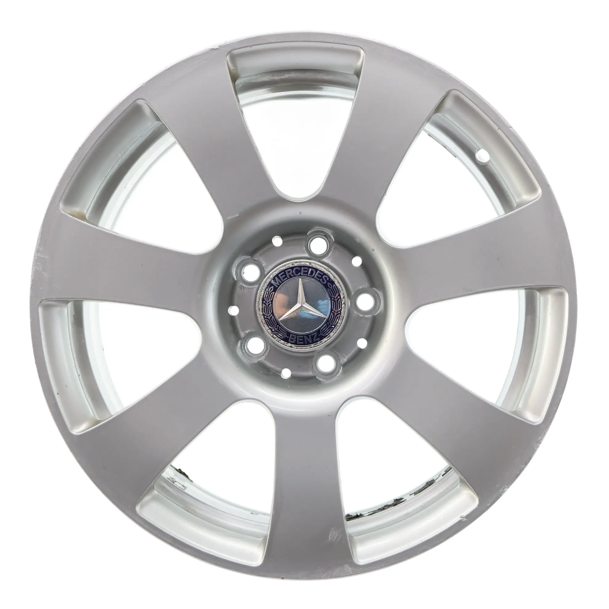 Mercedes W216 W221 Silver Alloy Wheel Rim 17" 8J ET:43 A2214010202
