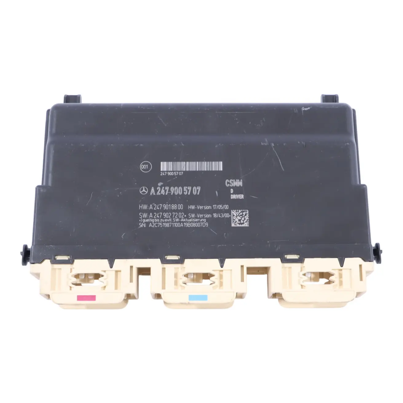 Mercedes W177 Moduł Sterownik Siedzenia Fotela Przód Lewo ECU A2479005707