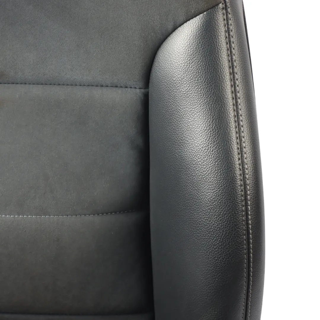 Mercedes ML W164 Front Seat Sport Heated Electric Right O/S Leather Velour Black