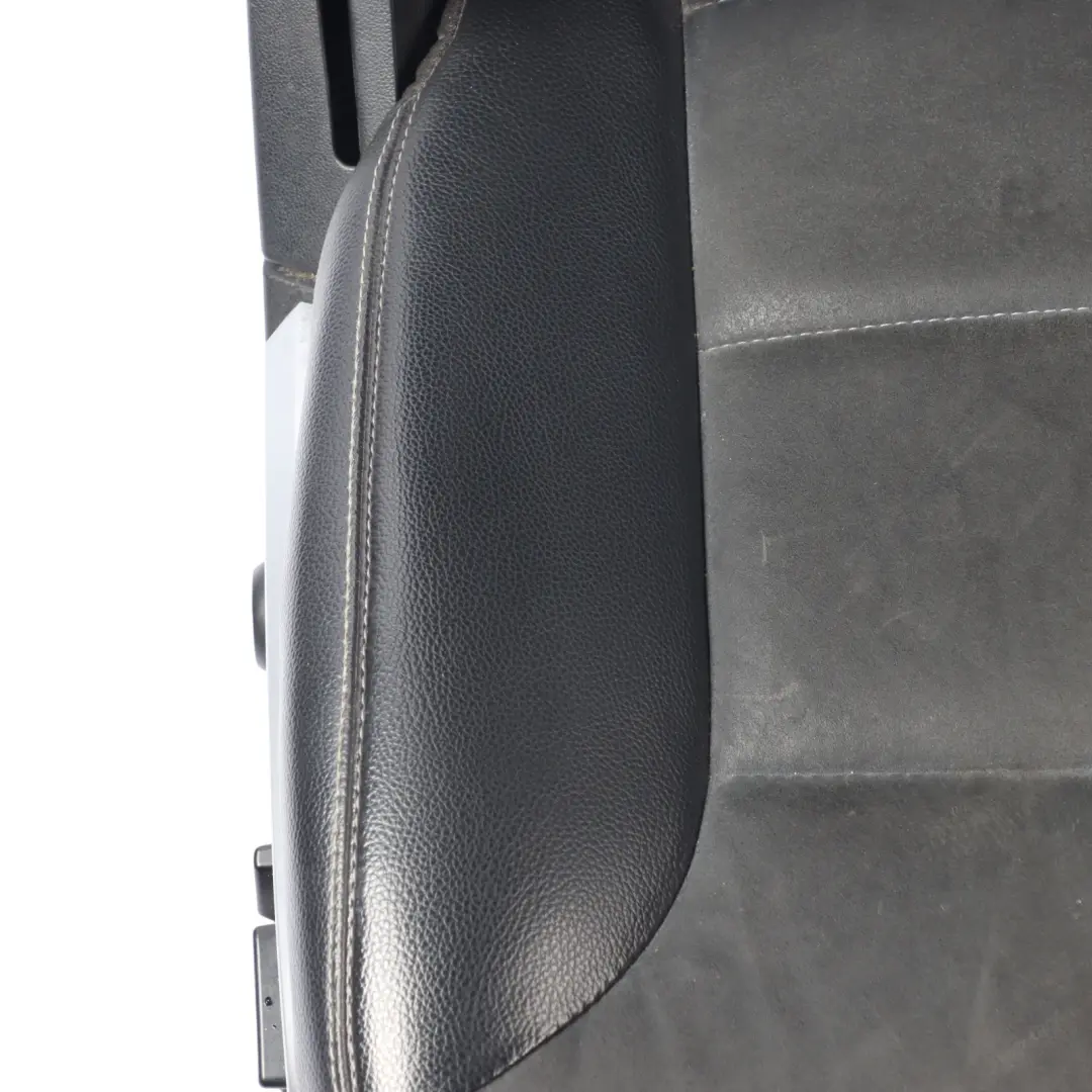 Mercedes ML W164 Front Seat Sport Heated Electric Right O/S Leather Velour Black