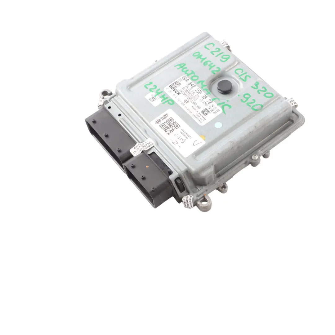 Mercedes C219 CLS 320 642.920 224HP Engine Module Unit ECU A6421503972 Automatic