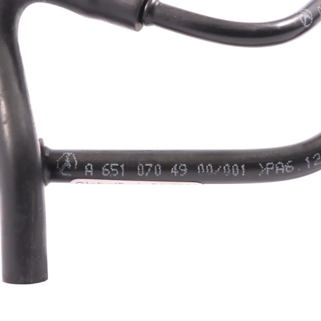 W907 Conducto Vacío Inyección Combustible Mercedes Sprinter - SKU A6510704900 - Número de pieza A6510704900