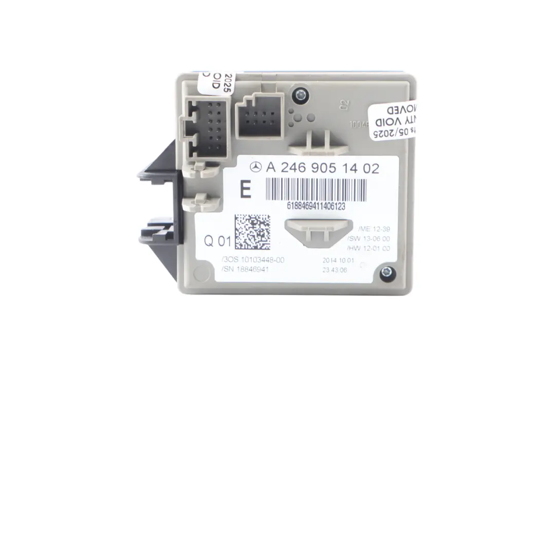 Mercedes W176 A200 CDI OM651.930 136HP Engine ECU Kit A6519009602 Automatic