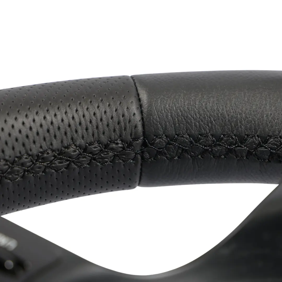 W907 W910 NUOVO in pelle nera Cambio al volante Volante Mercedes - SKU A9074604203-1 - Numero di parte A9074604203