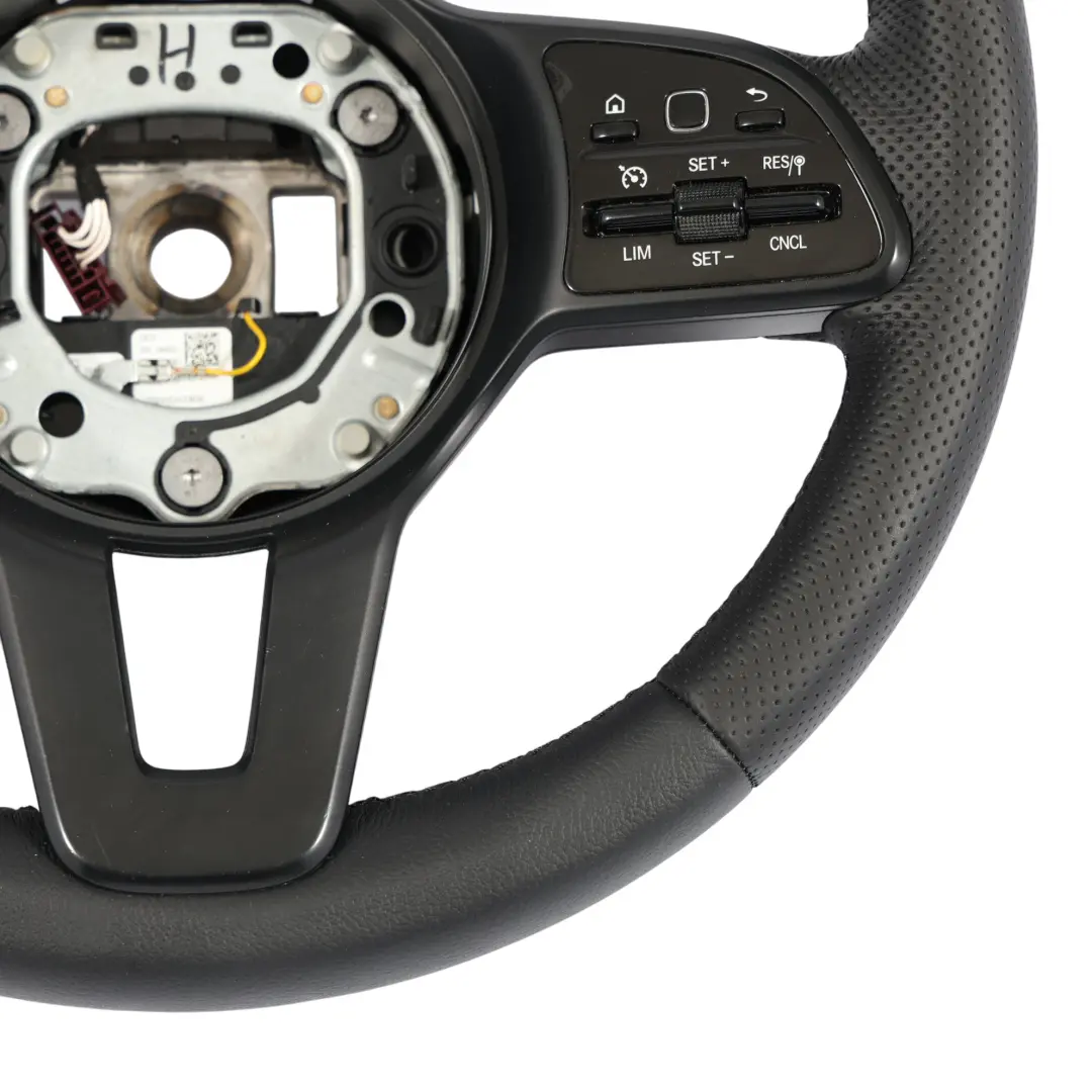 W907 W910 NUOVO in pelle nera Cambio al volante Volante Mercedes - SKU A9074604203-1 - Numero di parte A9074604203