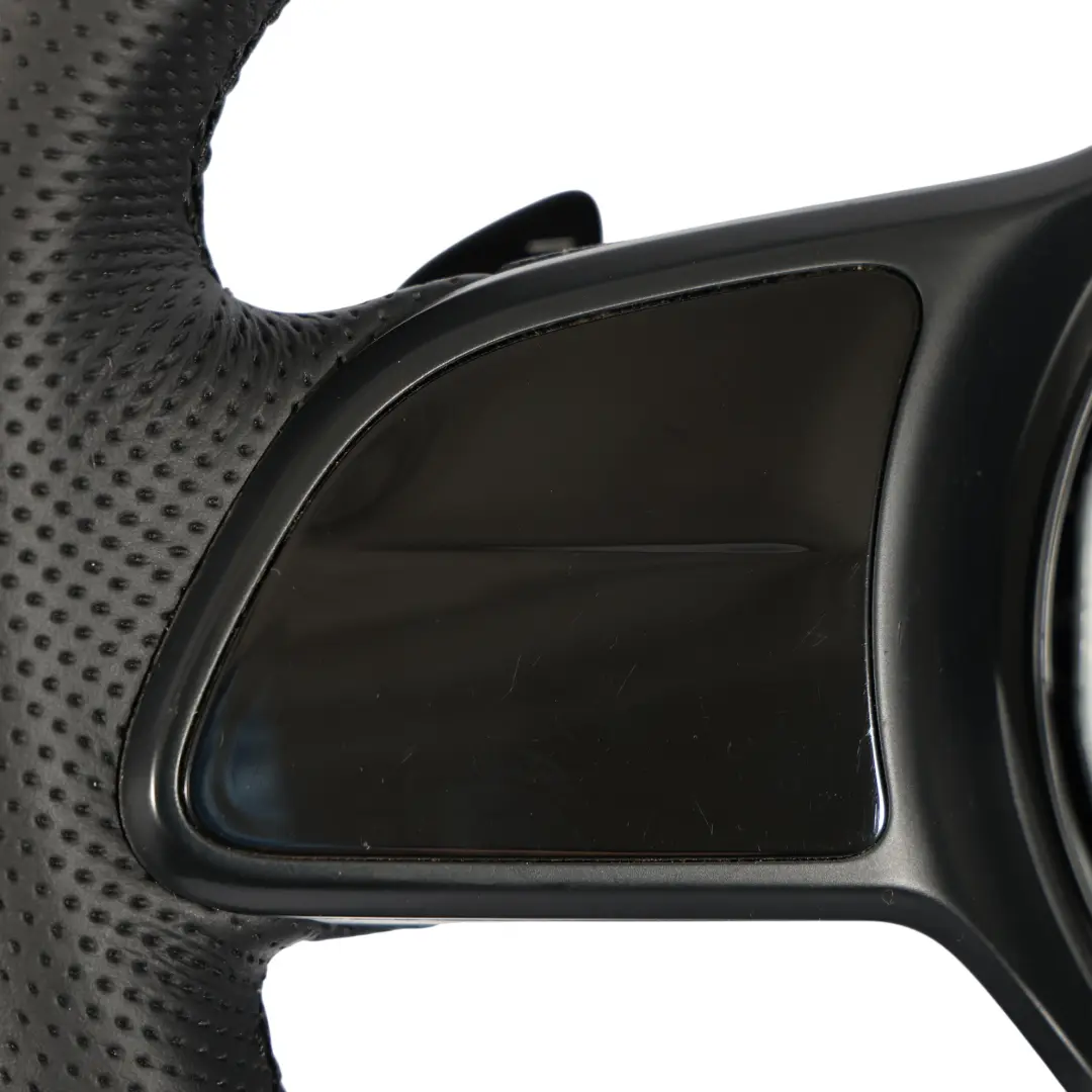 W907 W910 NUOVO in pelle nera Cambio al volante Volante Mercedes - SKU A9074604203-1 - Numero di parte A9074604203