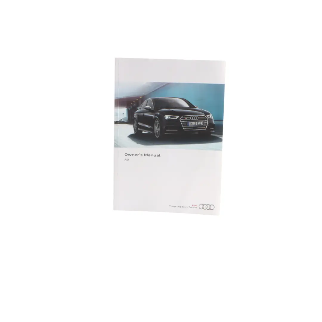 Audi A3 8V Owner's Manual Service Booklet Book Set Pouch Case Wallet