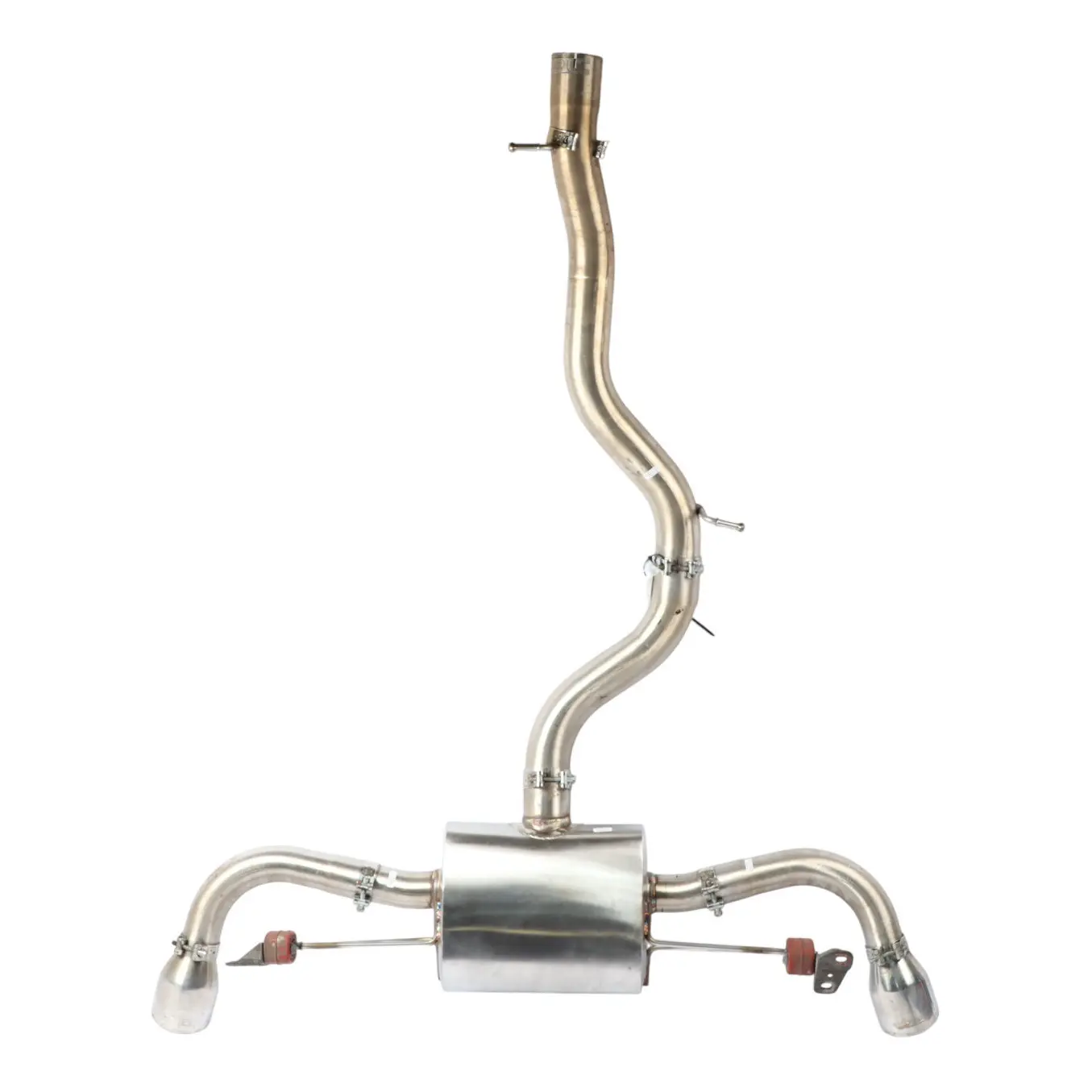 Audi TT 8J 3.6 V6 Rear Exhaust Silencer Muffler Back Box Cobra Sport Exhaust