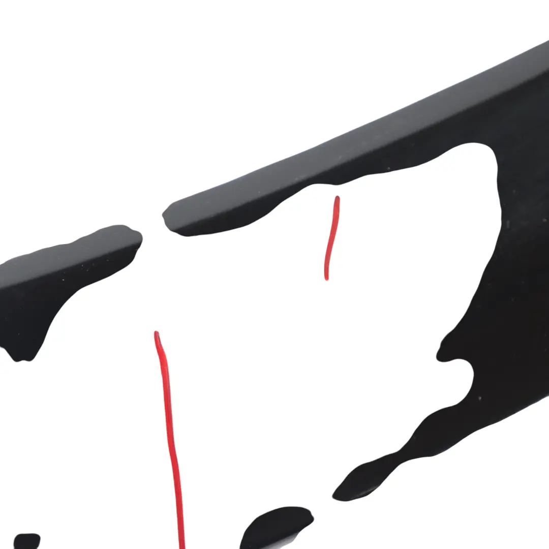 BMW X6 F16 Boot Trunk Lid Spoiler Tailgate Rear Trim Panel Lip Black TAIWAN