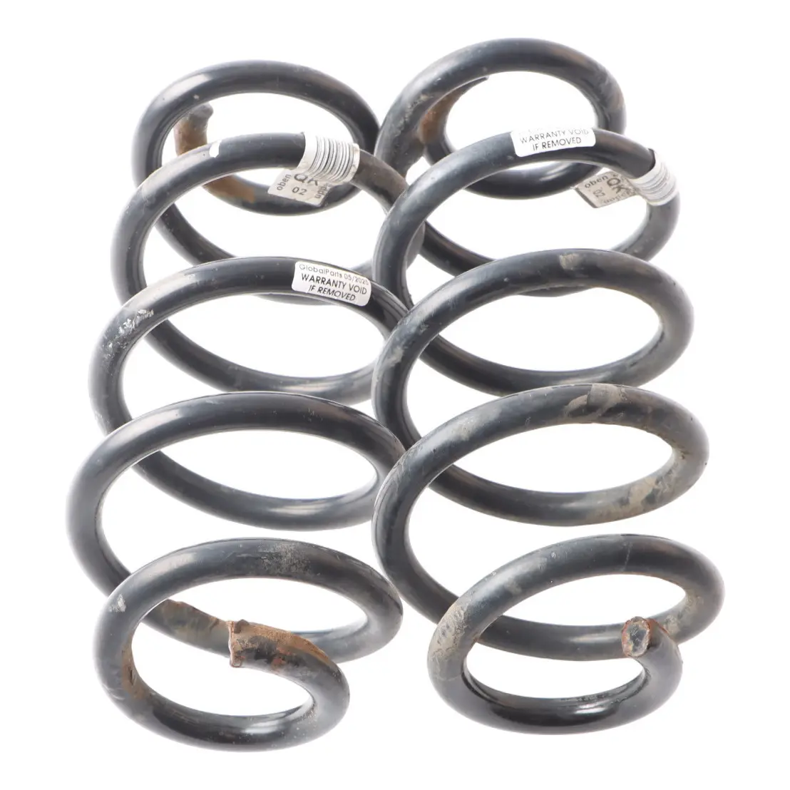 BMW F45 Coil Spring Rear Axle Suspension Left Right Set QK