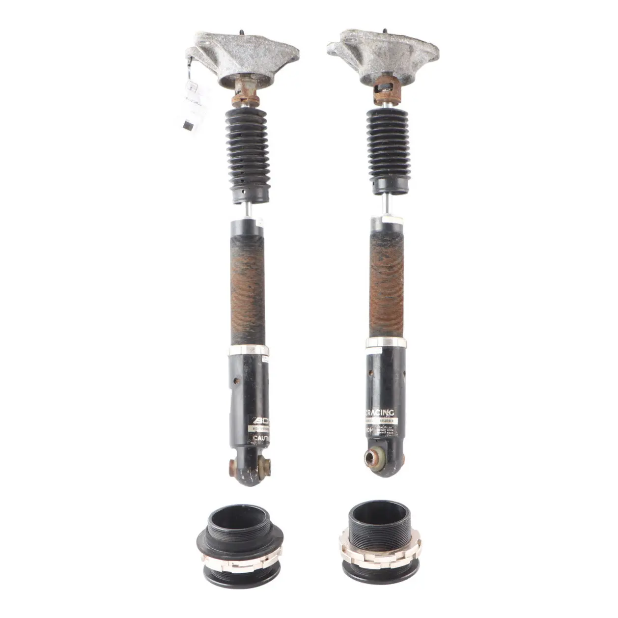Mini F56 BC Racing Rear Left Right N/O/S Adjustable Shock Absorber Coilover Set
