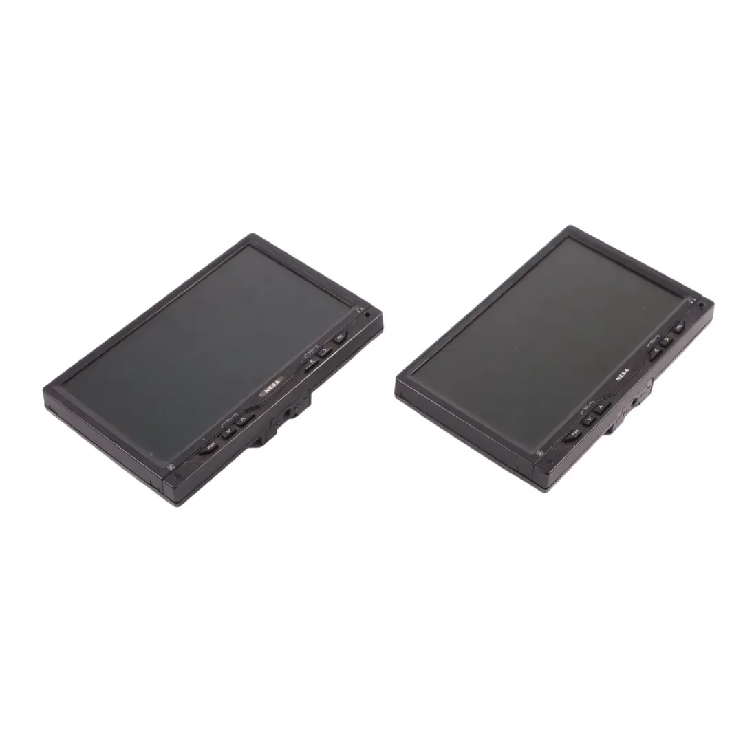 NESA Headrest Screens LCD Color Monitor Transmitters Set NSM-6565