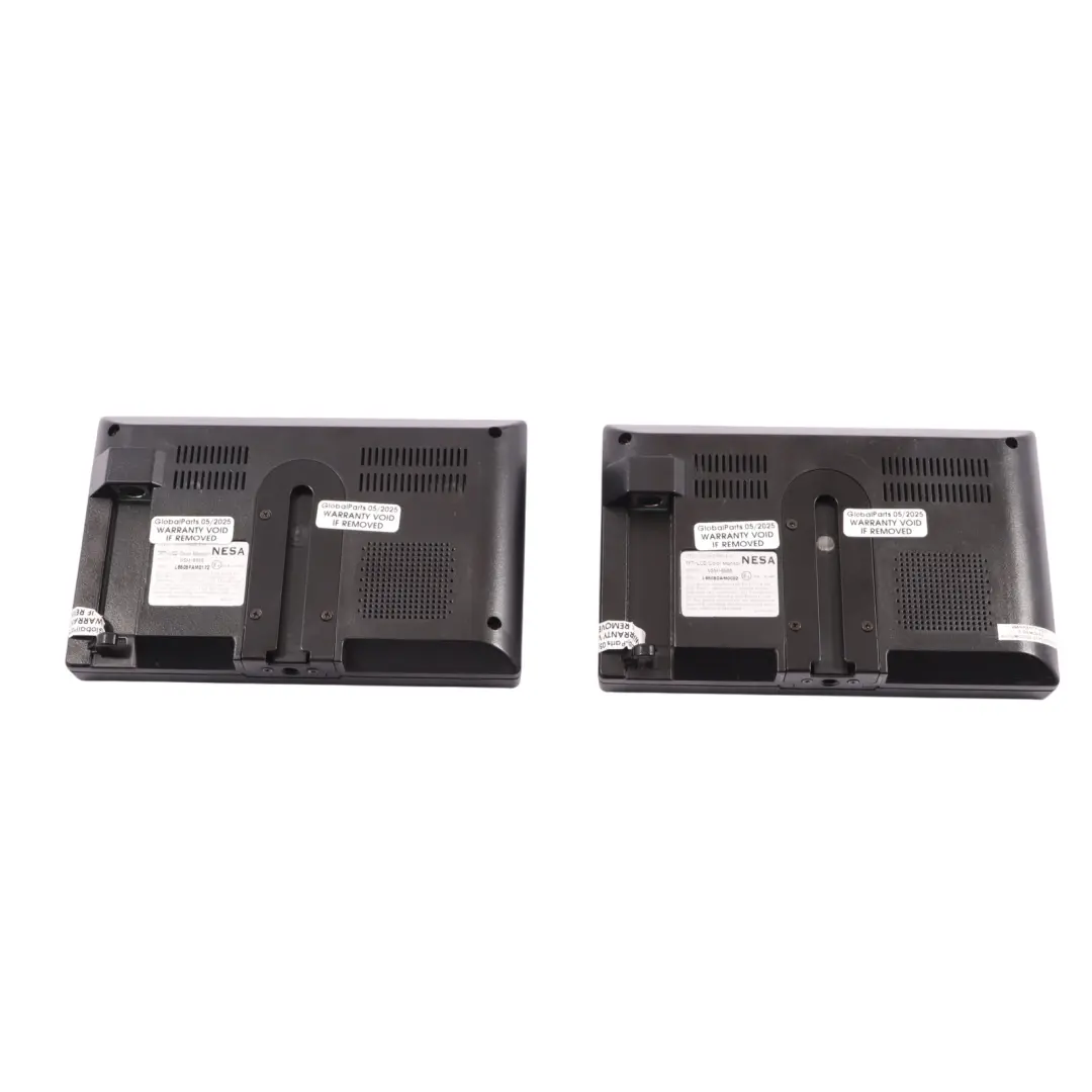NESA Headrest Screens LCD Color Monitor Transmitters Set NSM-6565