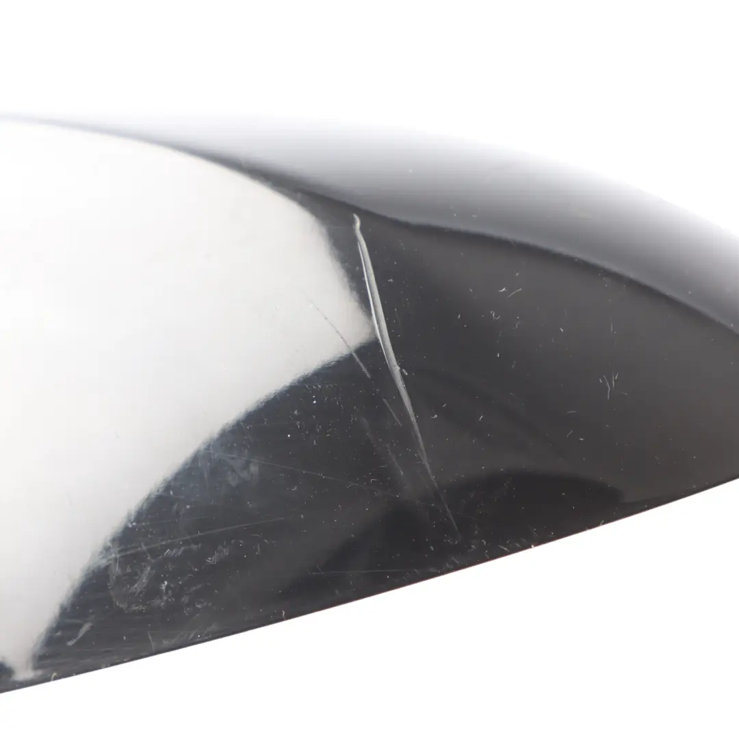 BMW E81 E87 E88 E82 Cover Cap Casing Right Wing Mirror O/S Schwarz 2 Black 668