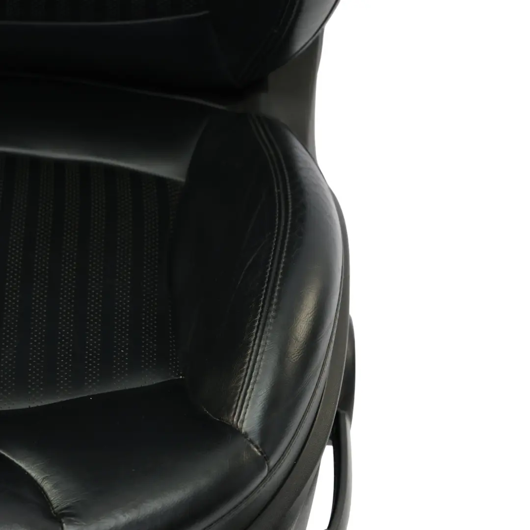 Mini Cooper One R56 Front Rear Sport Full Leather Seats Heated Set Black