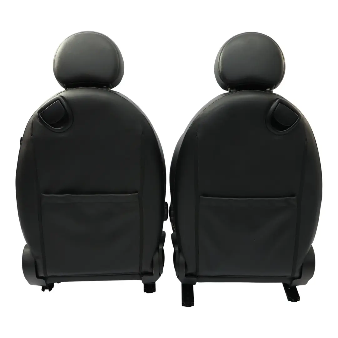 Mini Cooper One R56 Front Rear Sport Full Leather Seats Heated Set Black