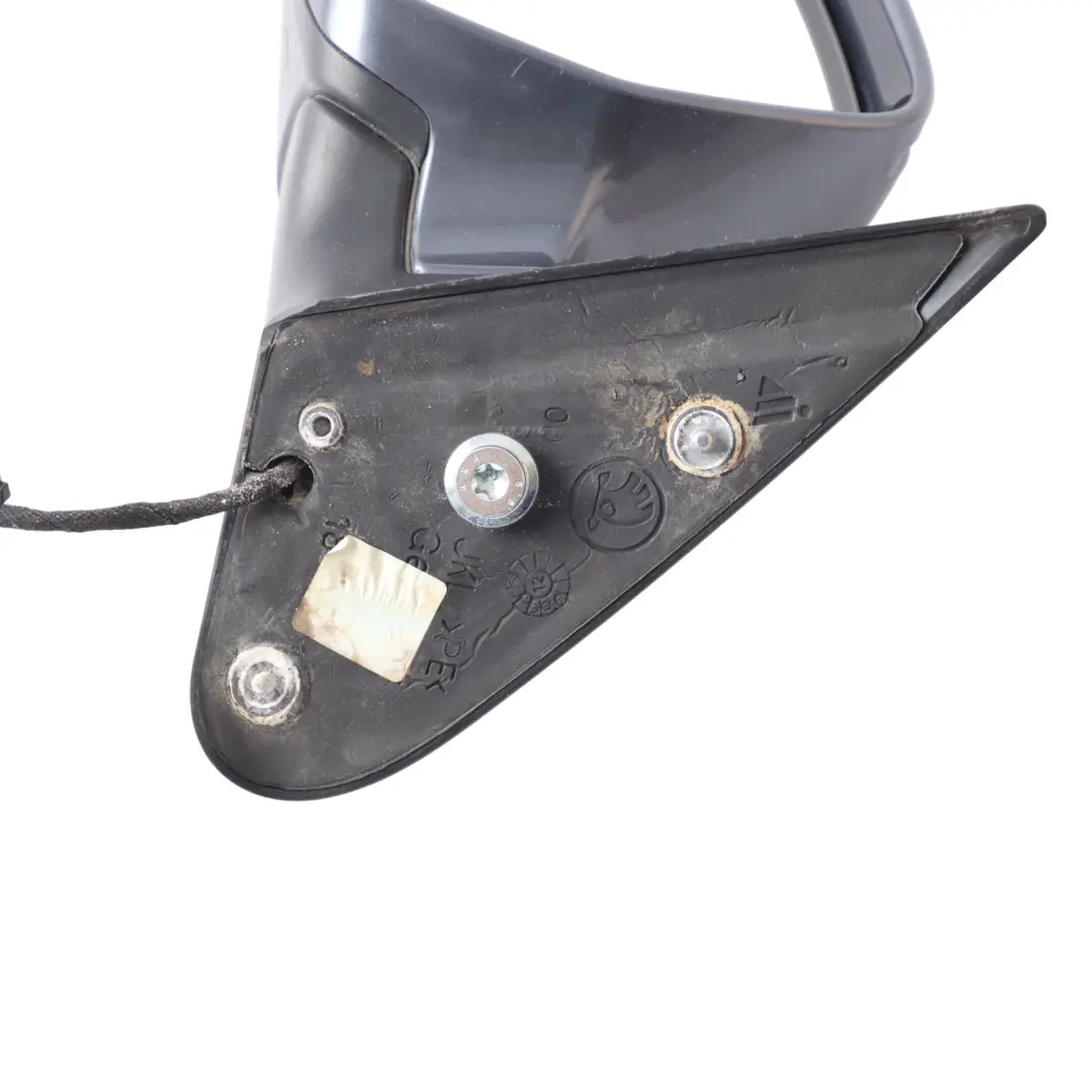 Mk2 Door Wing Left N/S Side View Mirror Phantom Black - Z9Y Skoda Octavia RS Z1 - SKU RHD-1Z2857507M-PHB - Part number 1Z2857507M
