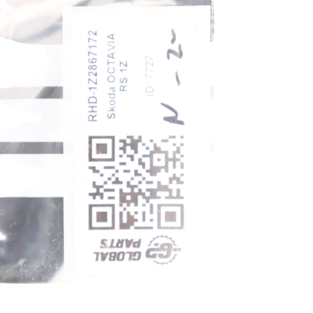 1Z Front Door Window Switch Regulator Right O/S Skoda Octavia RS - SKU RHD-1Z2867172 - Part number 1Z2867172