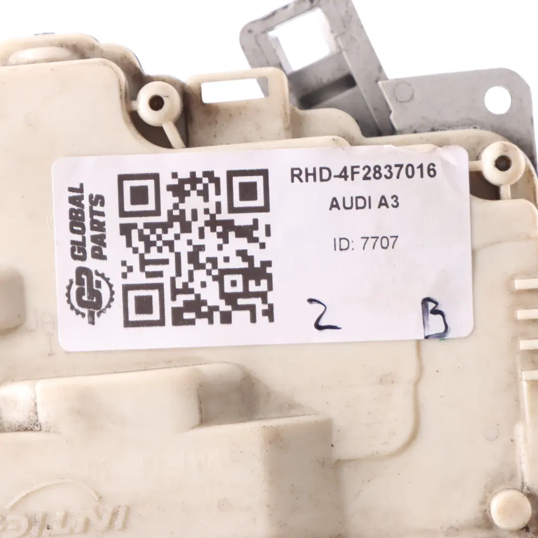 Audi A3 8P Front Door Lock Actuator Mechanism Right O/S Assembly 4F2837016