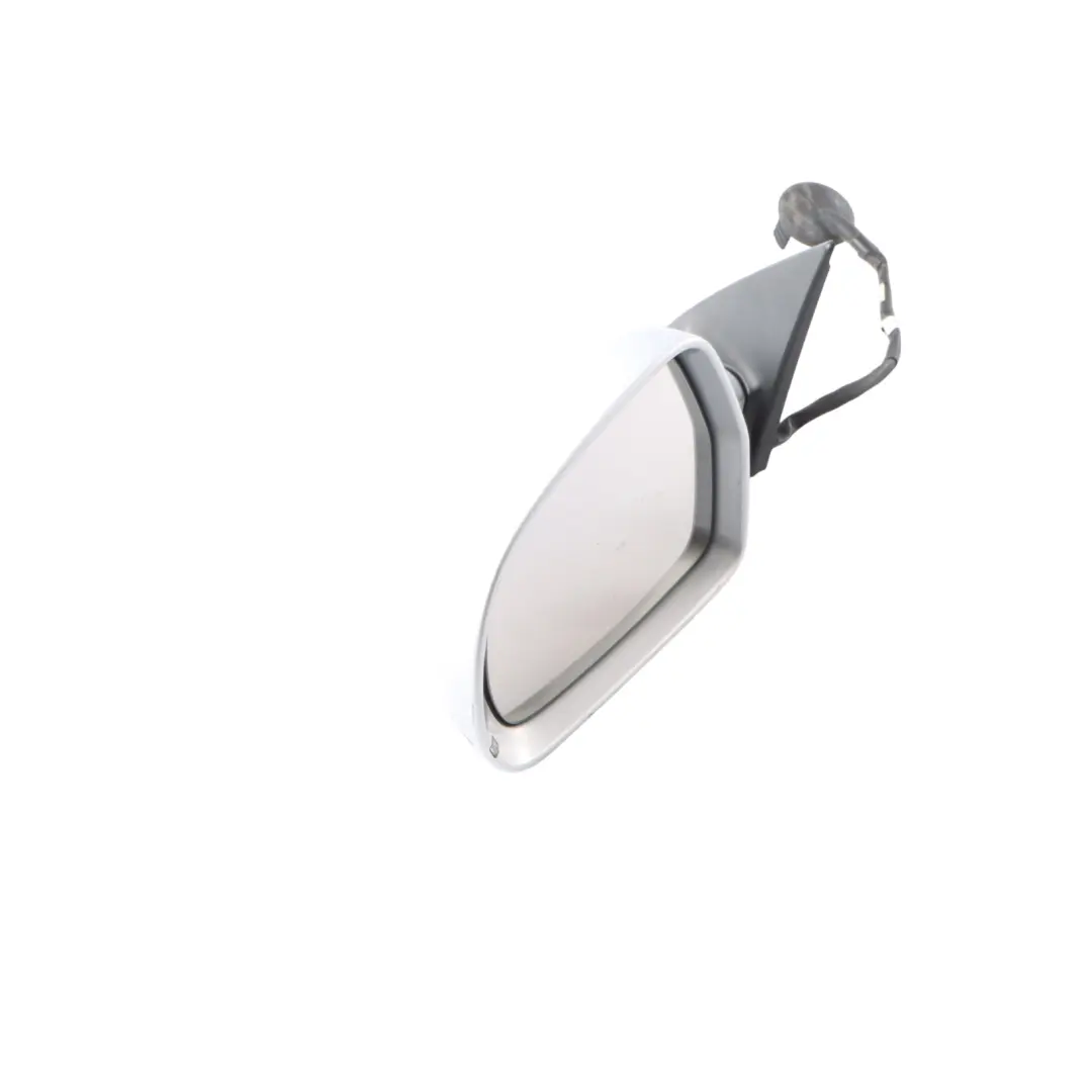 Audi A6 C6 Wing Mirror Door Electric Left N/S Ice Silver Metallic - X7W