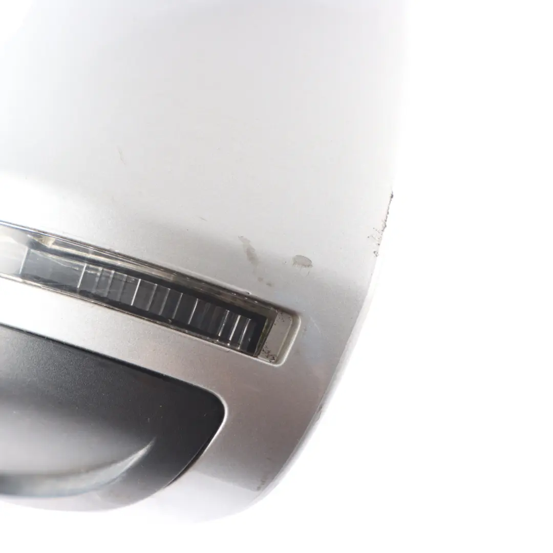 Audi A6 C6 Wing Mirror Door Electric Left N/S Ice Silver Metallic - X7W