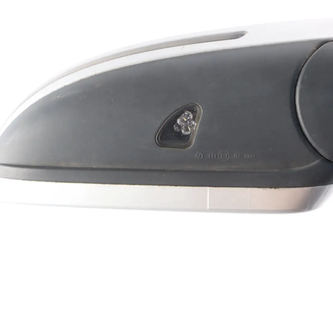 Audi A6 C6 Wing Mirror Door Electric Right O/S Ice Silver Metallic - X7W