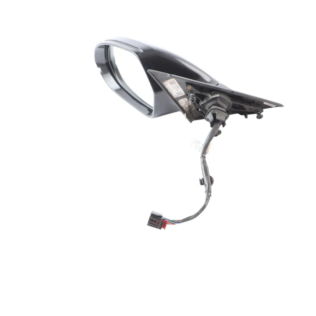 Audi A6 C7 Electric Door Wing Mirror Left N/S Black 4G2857409AE