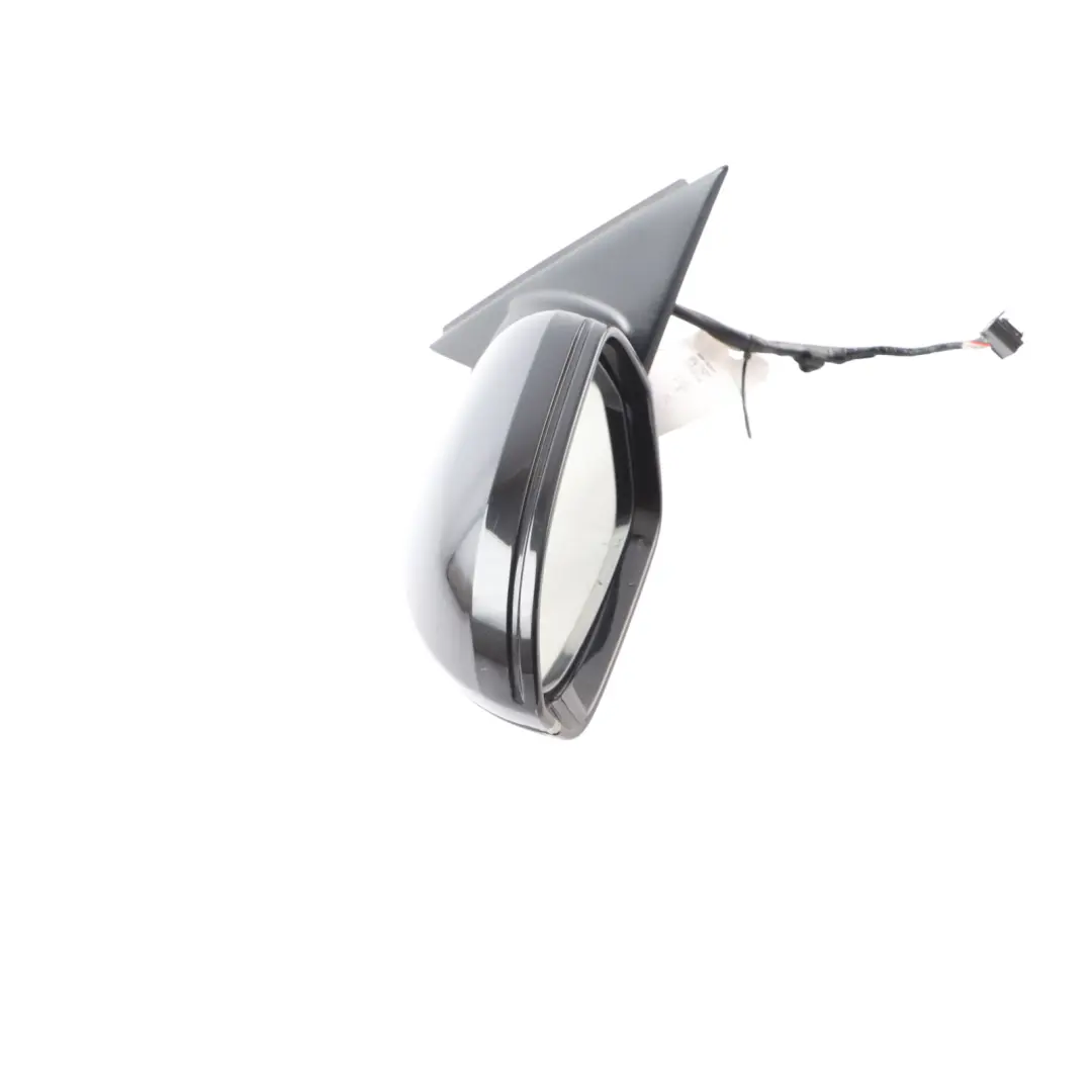 Audi A6 C7 Electric Door Wing Mirror Left N/S Black 4G2857409AE