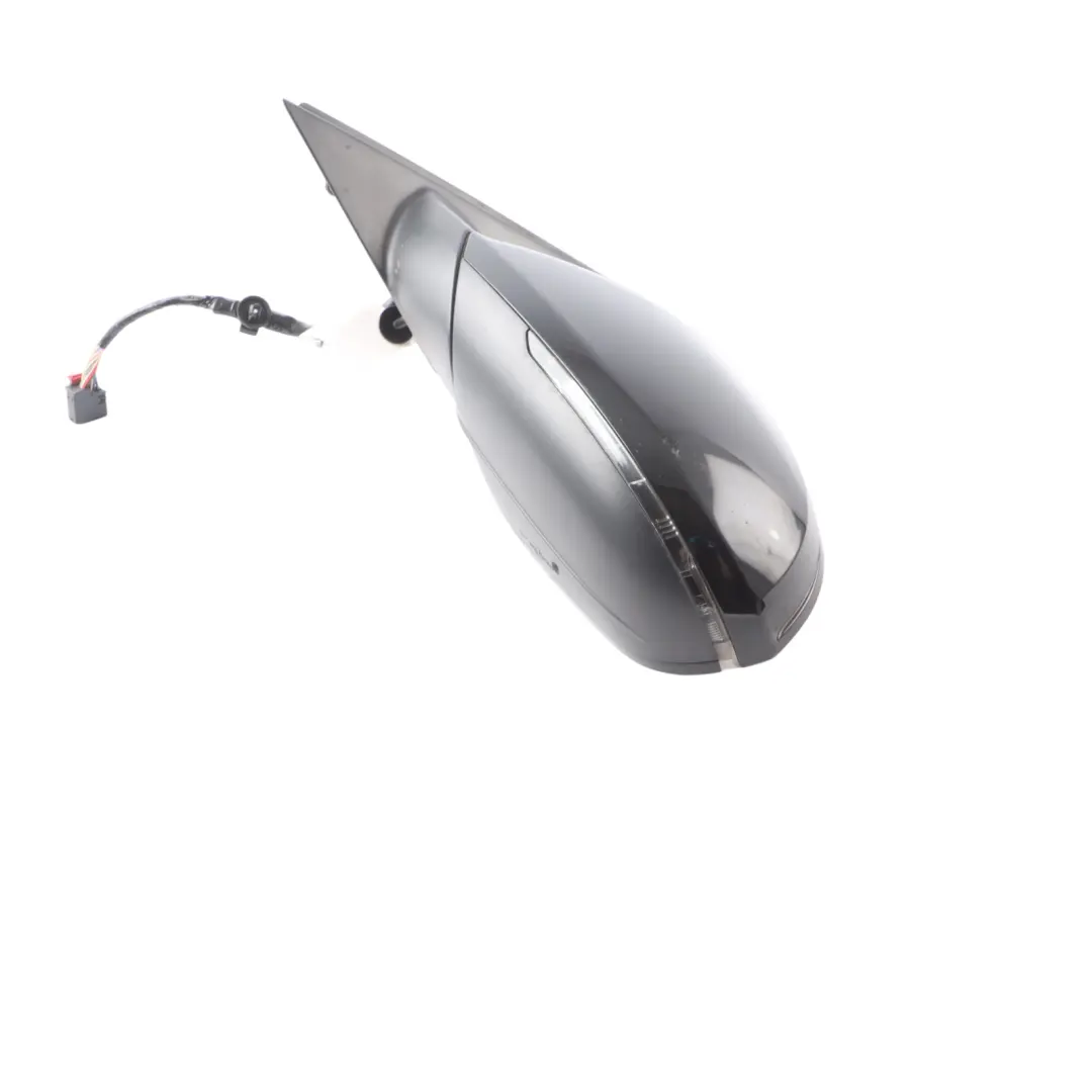 Audi A6 C7 Electric Door Wing Mirror Left N/S Black 4G2857409AE