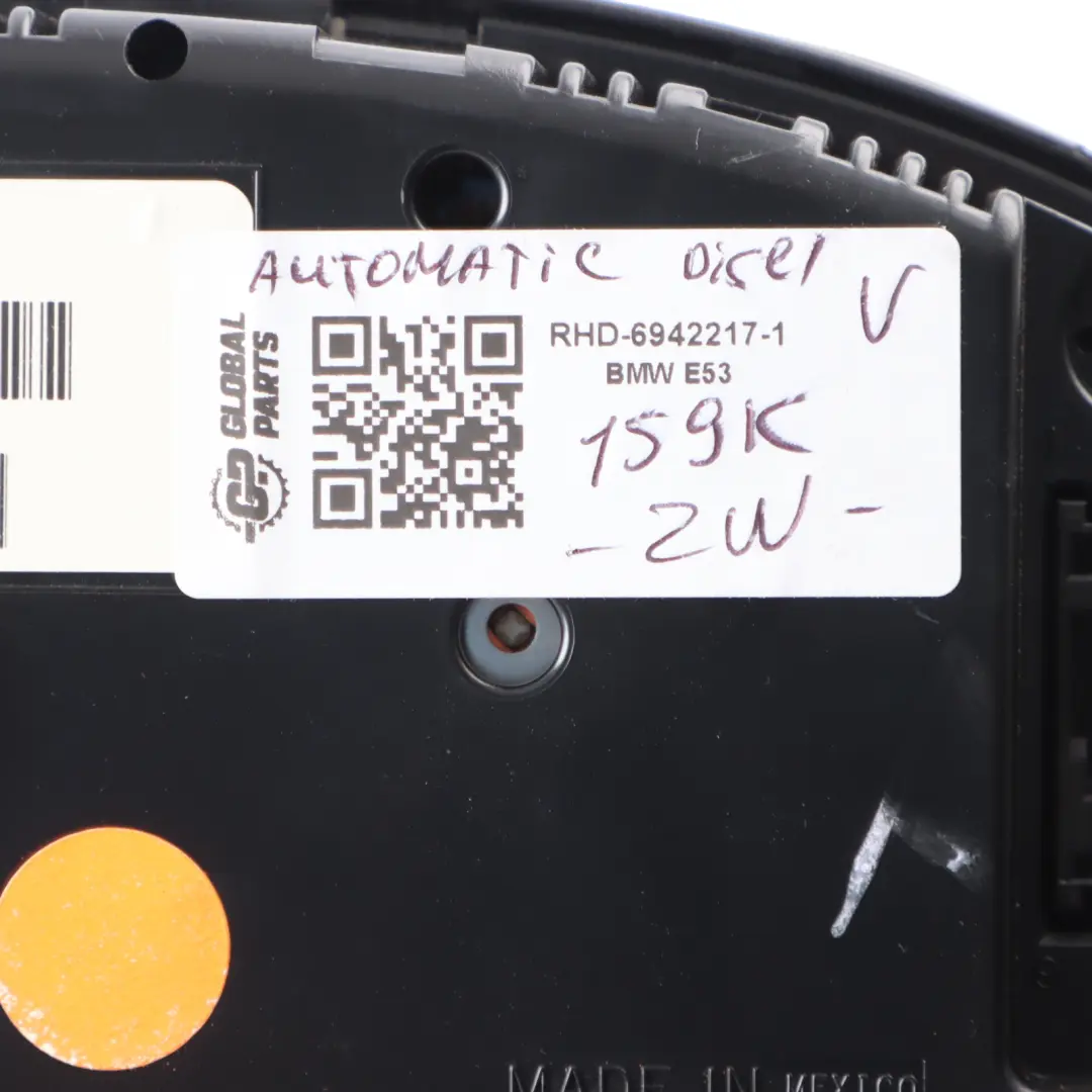 BMW X5 E53 Diesel Instrument Cluster Speedo Clocks Automatic 6942217 159K MILE