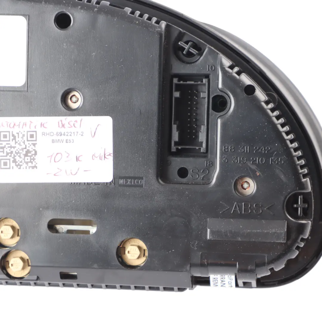 BMW X5 E53 Diesel Instrument Cluster Speedo Clocks 6942217