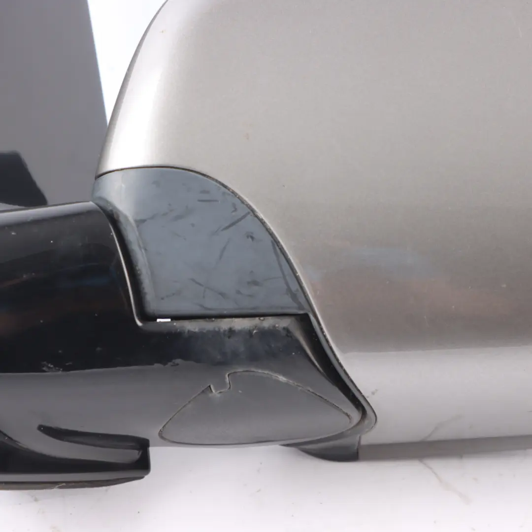 BMW X5 E53 Sports Package Heated Left Wing Mirror N/S Sterlinggrau Metallic 472