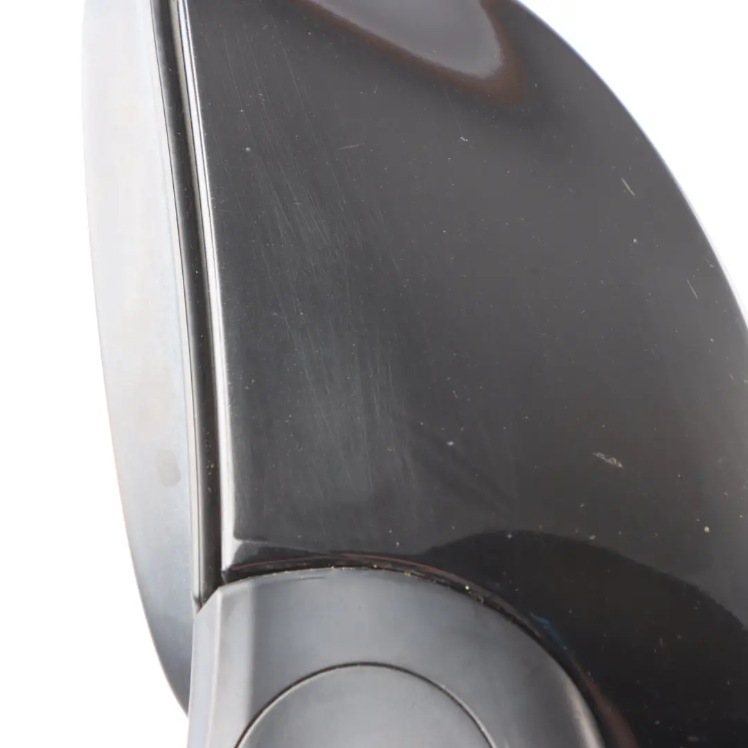 BMW 3 Series E92 E93 Right Heated Wing Mirror O/S Black Sapphire Metallic 475