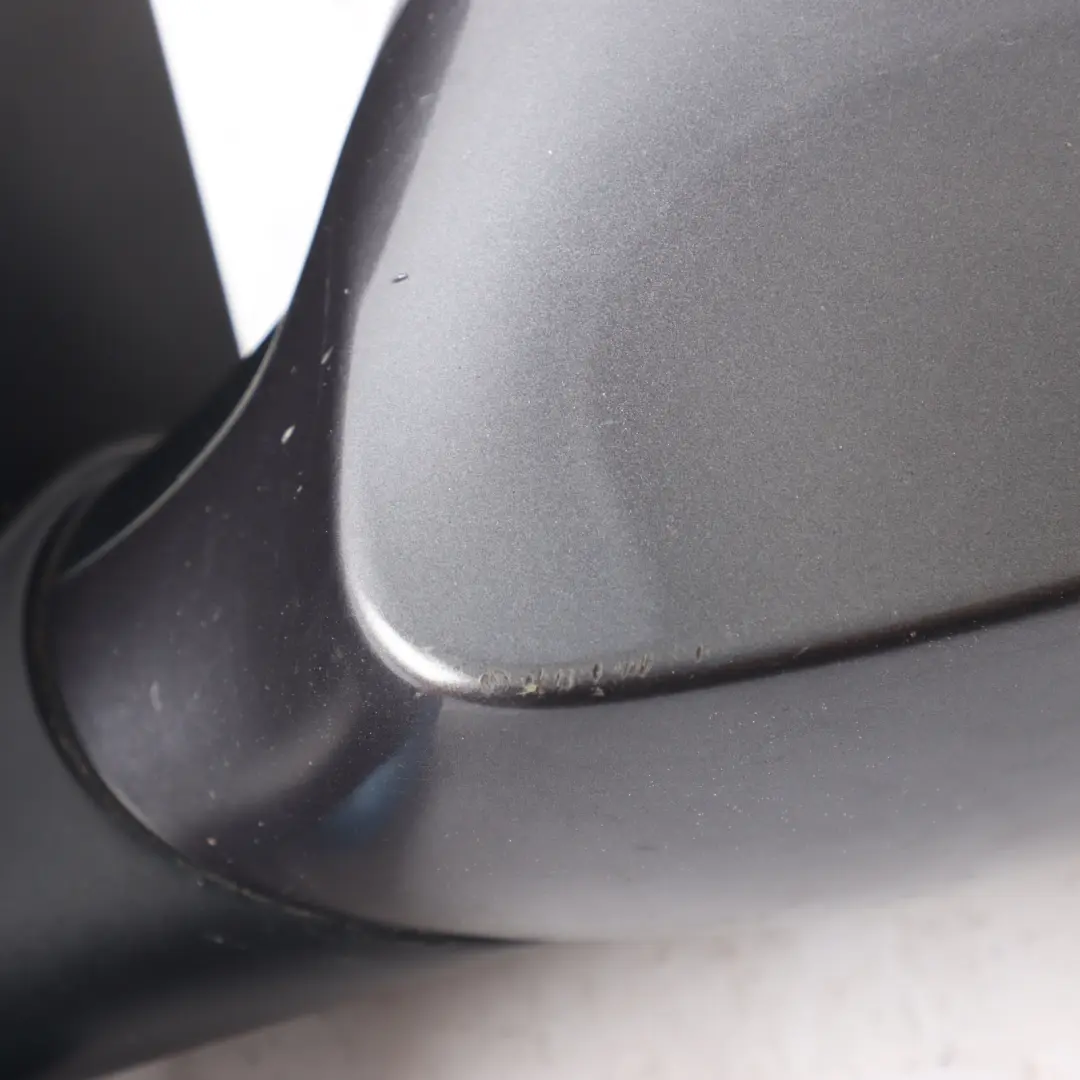 BMW  E81 E82 Heated Left Wing Mirror N/S Sparkling Graphite Metallic A22