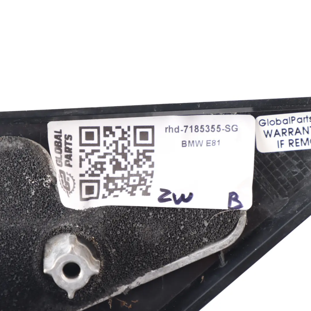 BMW  E81 E82 Heated Left Wing Mirror N/S Sparkling Graphite Metallic A22