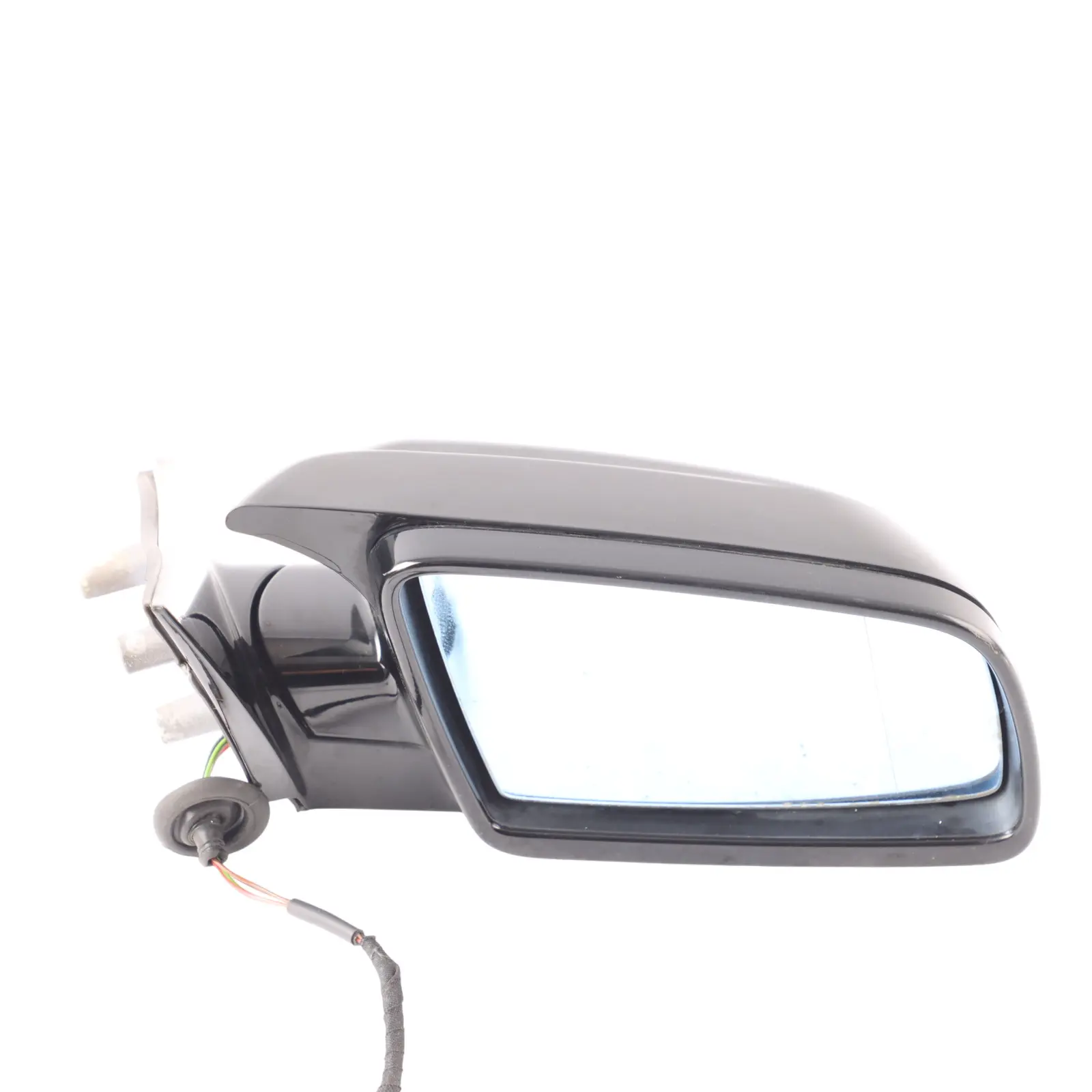 BMW E60 LCI M Sport Right Wing Mirror O/S High Gloss Black