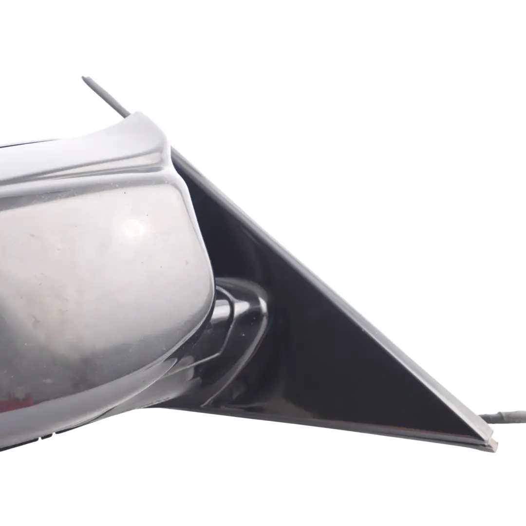 Right Wing Mirror O/S High Gloss Black BMW E60 LCI M Sport - SKU RHD-7189634-BLK - Part number 7189634