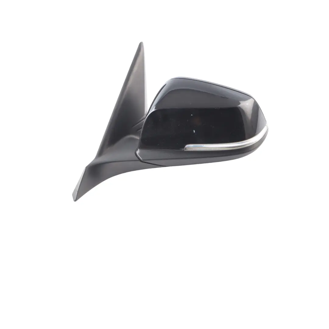 Wing Mirror Door BMW F20 F20N LCI 3 Heated Left N/S 6 Pins Schwarz 2 Black 668